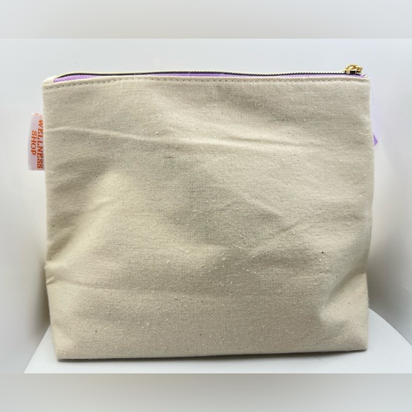 🦋$4 ~ “Hello, Me Time” Ulta Beauty Wellness Shop ~ Zipper Pouch ~ NEW - Picture 4 of 6